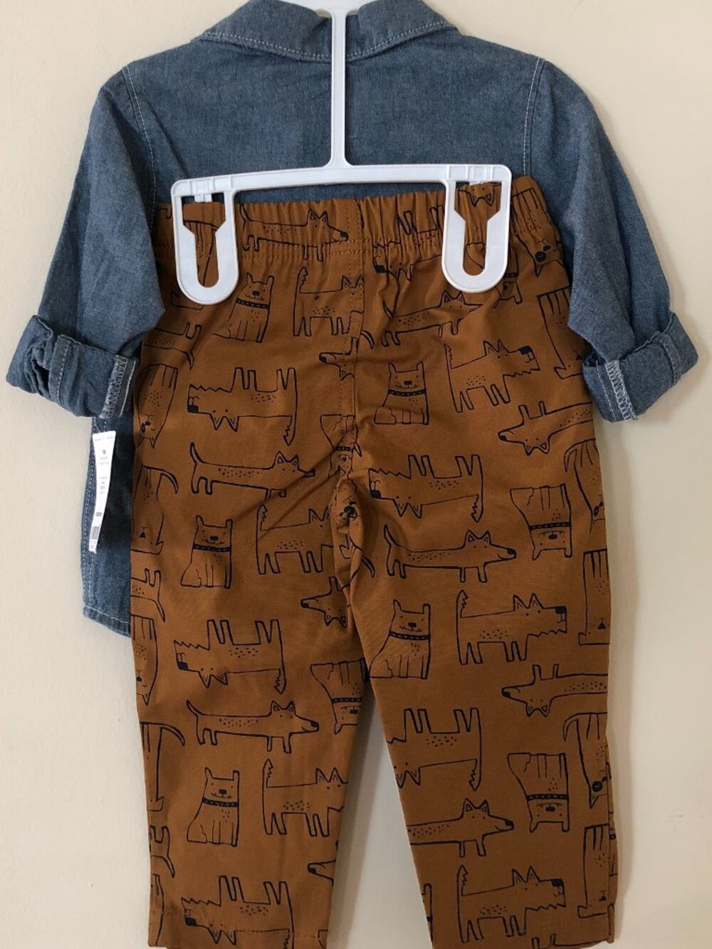 Carter's Denim Top and Pants Outfit for Baby Boy - Picture 8 of 8